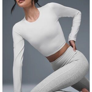 Alo Crop Finesse Long Sleeve